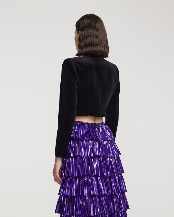 Kalmanovich Maxi Skirt With Ruffles