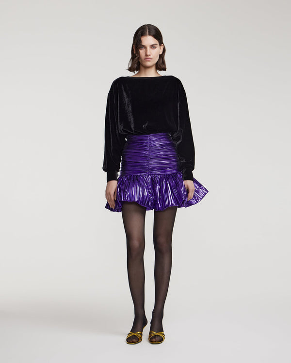 Kalmanovich Mini Dress With Ruffle