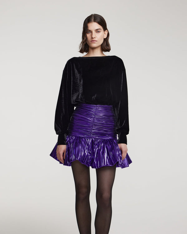Kalmanovich Mini Dress With Ruffle