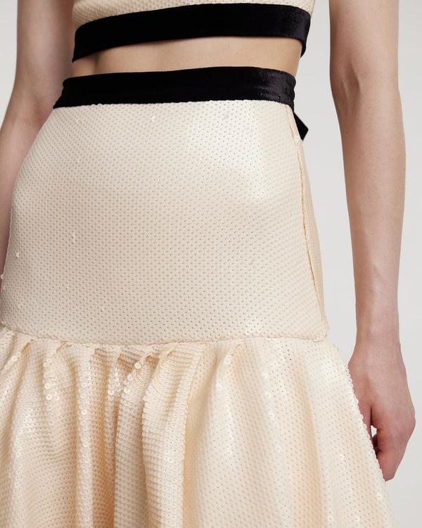 Kalmanovich Sequin Maxi Skirt