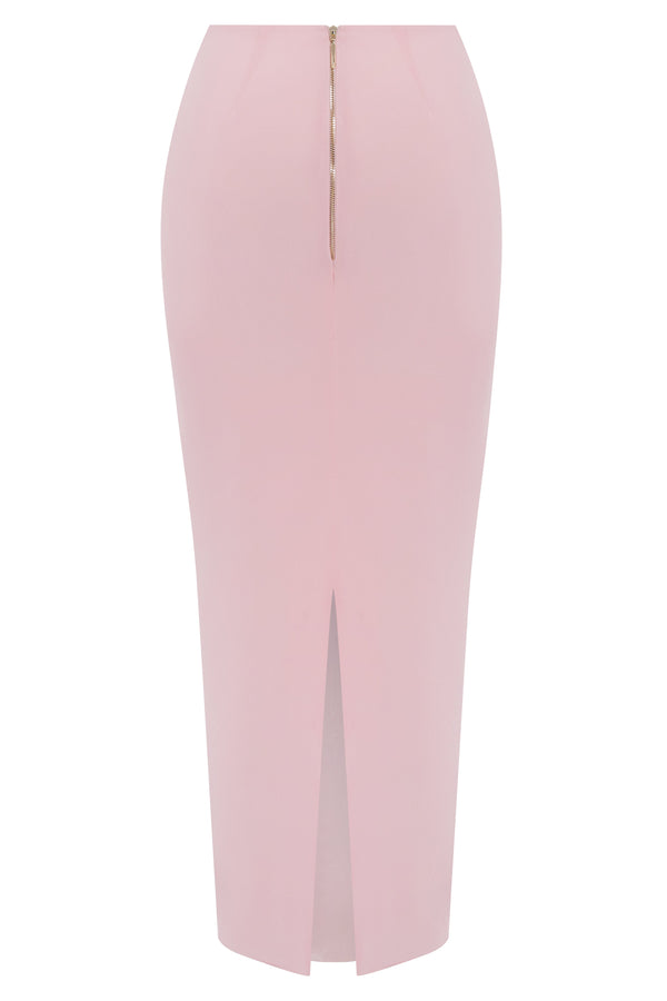 Kalmanovich Silk Crepe Skirt