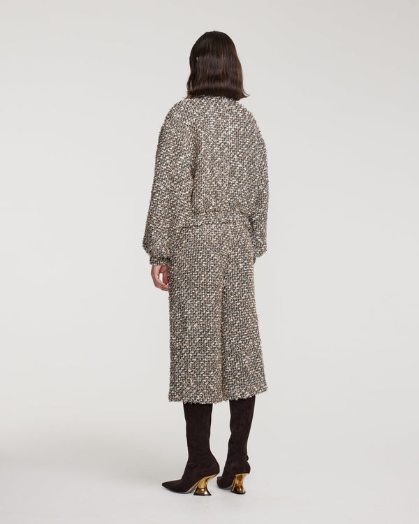 Kalmanovich Tweed Bomber Jacket