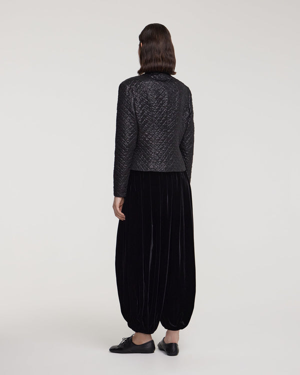 Kalmanovich Velvet Harem Pants