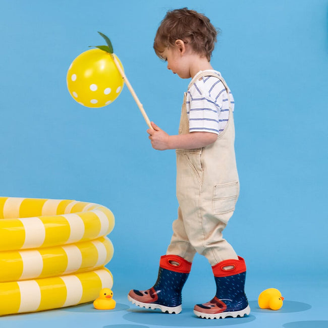 Kamik DRIZZLE X CÉCILE GARIÉPY Rain_Boots BRIGHT ORANGE