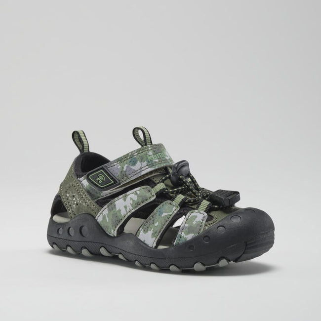 kamik CRAB PRINT - Toddler Sandals OLIVE
