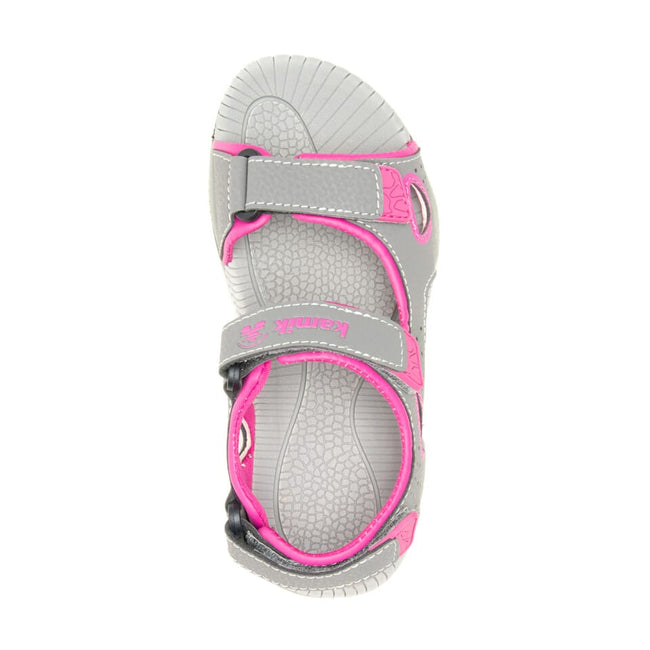 Kamik LOBSTER 2 Sandals DARK GREY/PINK