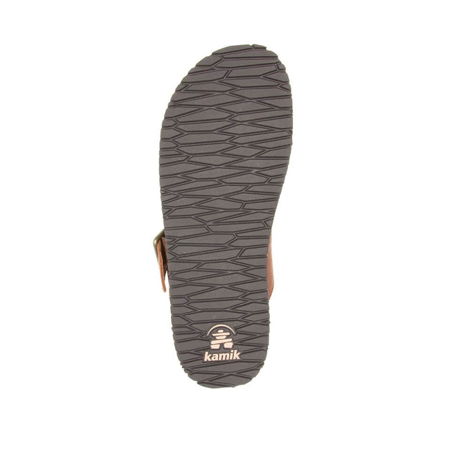 Kamik SADIE FLIP Sandals DARK BROWN