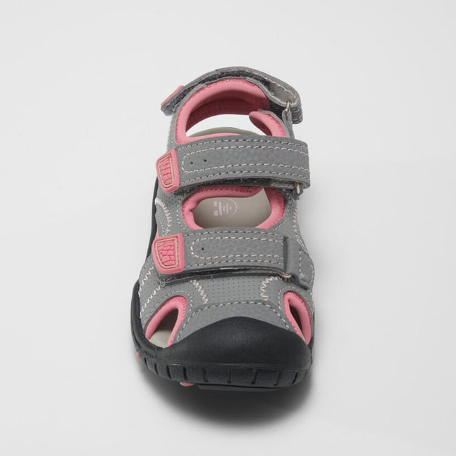Kamik SEATURTLE 2 - Toddler Sandals LIGHT GREY/PINK