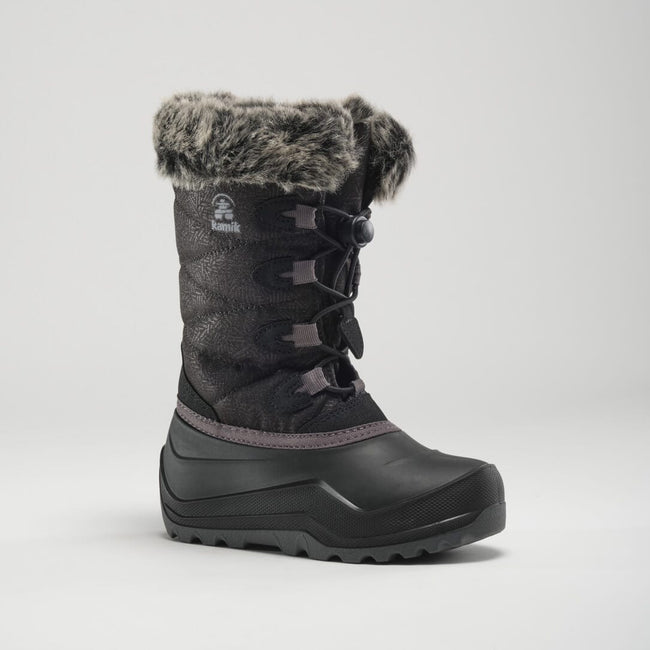 kamik SNOWANGEL - Toddler Winter_Boots BLACK