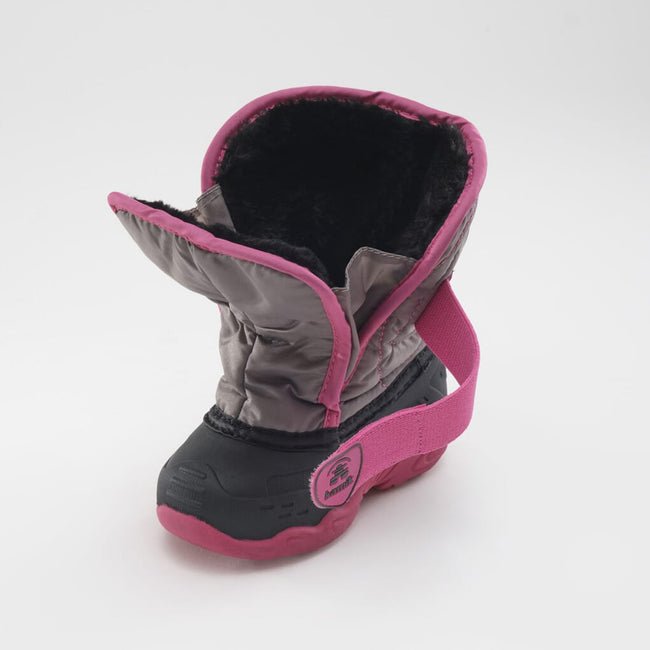 Kamik SNOWBUG 5 - Toddler Winter_Boots GRAY/PINK