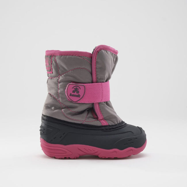 Kamik SNOWBUG 5 - Toddler Winter_Boots GRAY/PINK