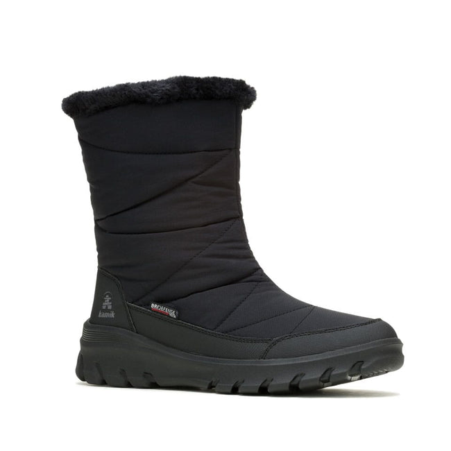 kamik SNOWDON ZIP WIDE Winter_Boots BLACK