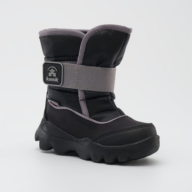 kamik SNOWLAND - Toddler Winter_Boots BLACK