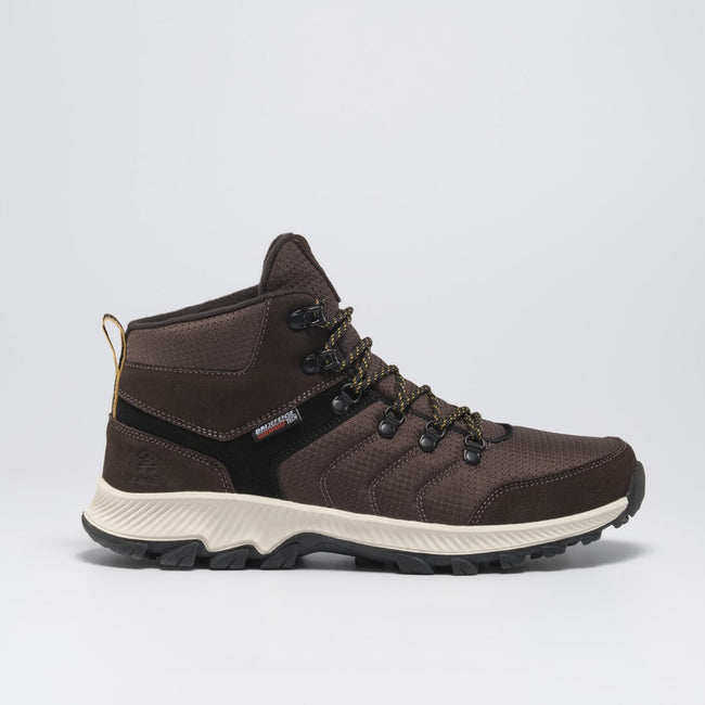 Kamik TERRAIN MID - Men Walking_Shoes DARK BROWN