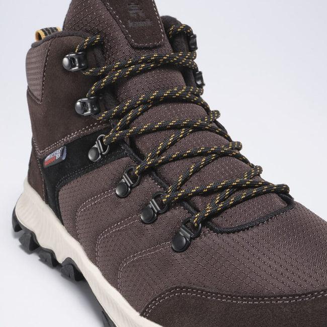 Kamik TERRAIN MID - Men Walking_Shoes DARK BROWN