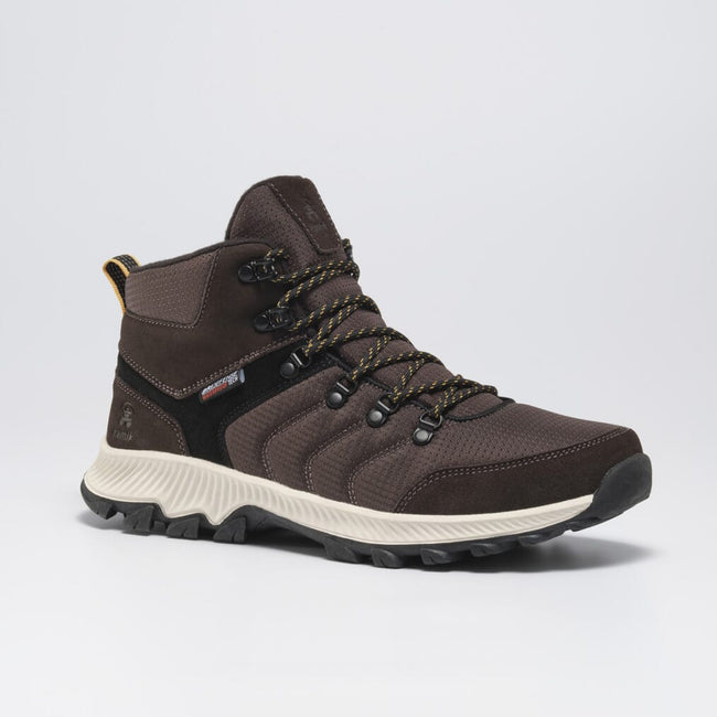 kamik TERRAIN MID - Men Walking_Shoes DARK BROWN
