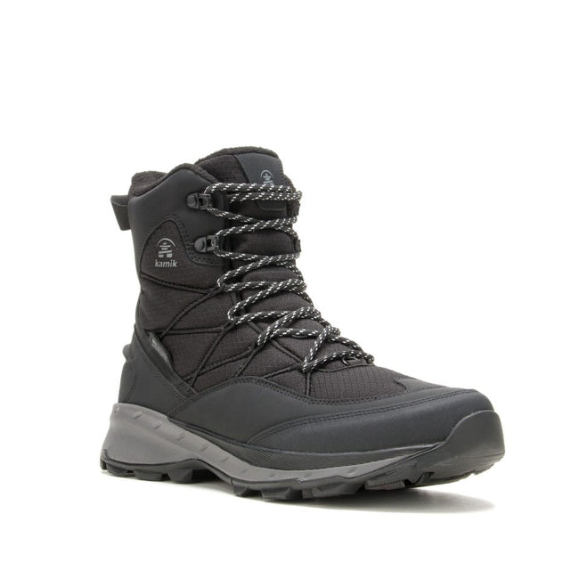 Kamik TREK ICE - Men Walking_Shoes BLACK