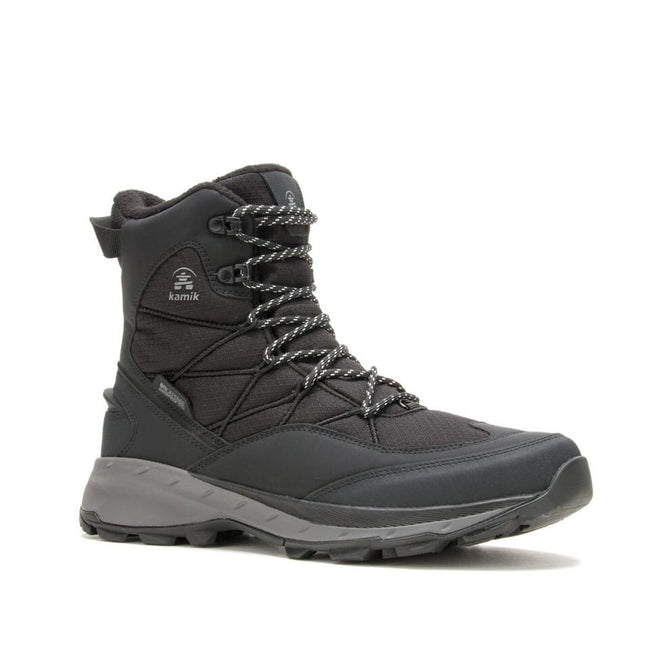 kamik TREK ICE - Men Walking_Shoes BLACK