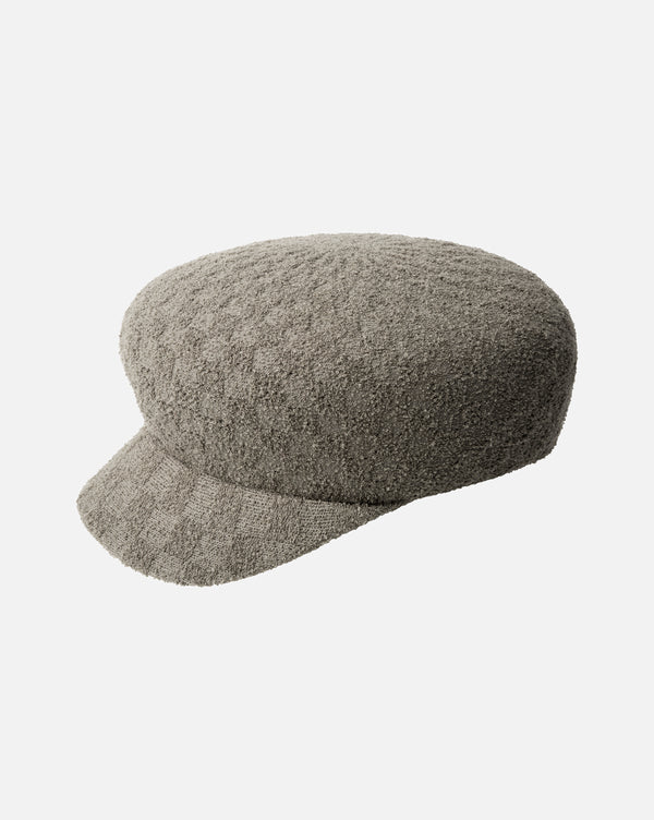 Bermuda Check Stitch Mau hat WARM GREY