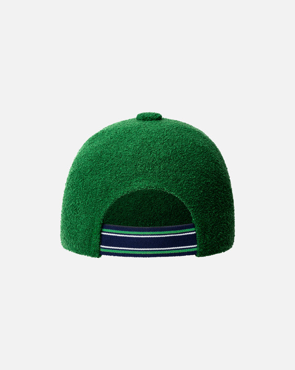 Bermuda Elastic Spacecap Hat Turf Green