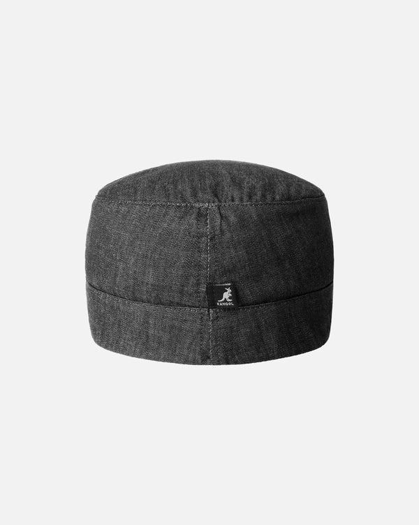 Denim FlexFit® Army Cap Hat Black