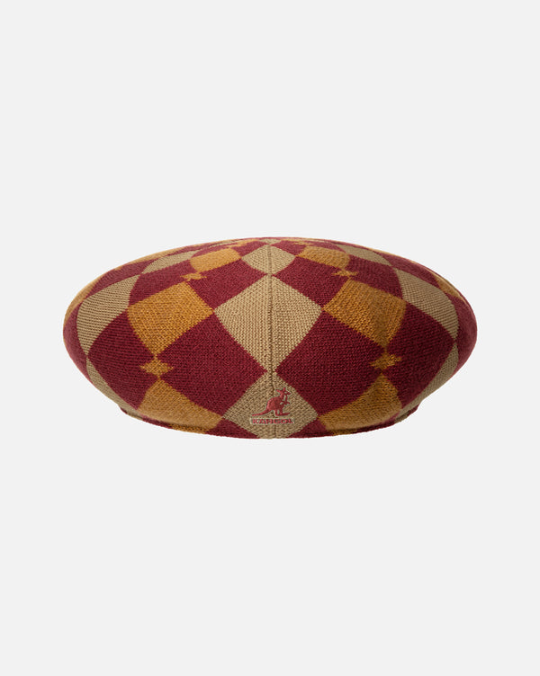 Gentle Argyle Halifax Hat Rustic Caramel