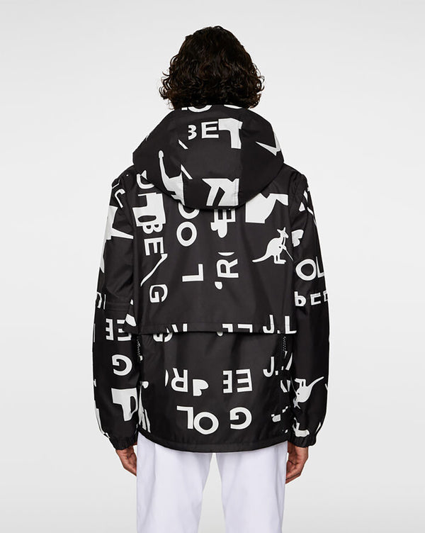 Kangol X J.Lindeberg All Gear Outerwear Outerwear JL Kangol Black White L