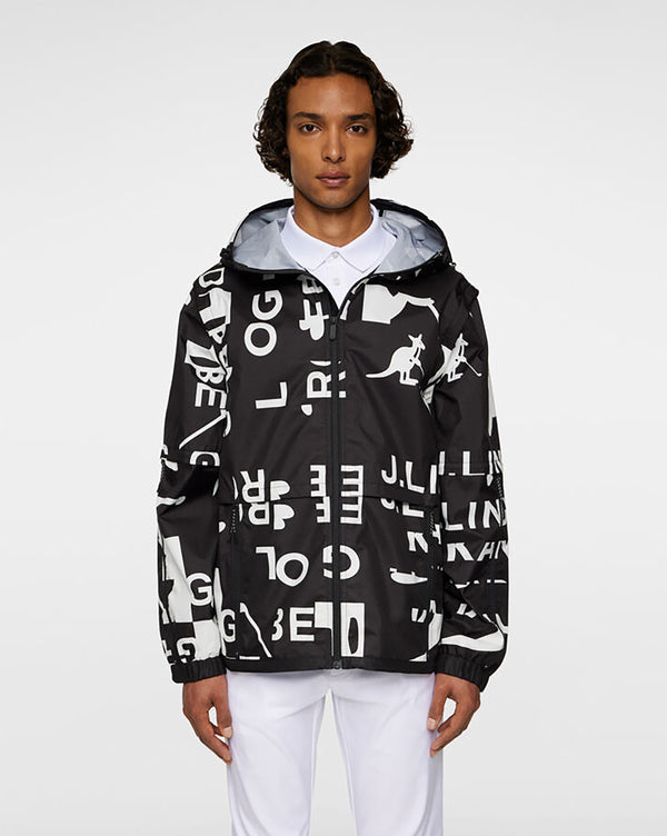 Kangol x J.Lindeberg All Gear Outerwear Outerwear JL Kangol Black White L