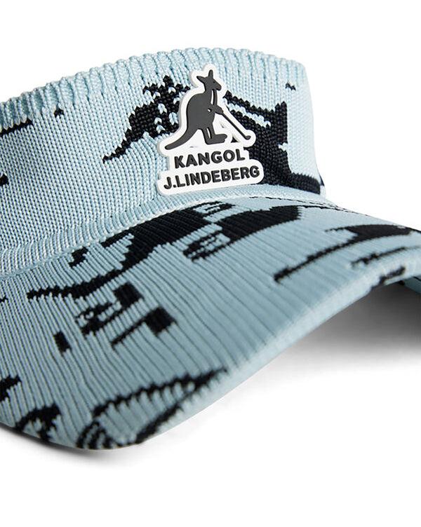 Kangol X J.Lindeberg Astoria Jacquard Visor Hat Winter Sky