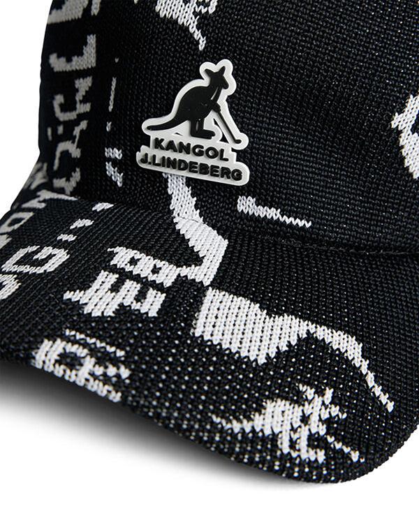 Kangol X J.Lindeberg Cooper Jacquard Adj Spacecap Hat Black