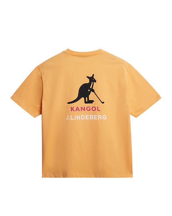 Kangol X J.Lindeberg Davie T-shirt T-Shirt Mock Orange