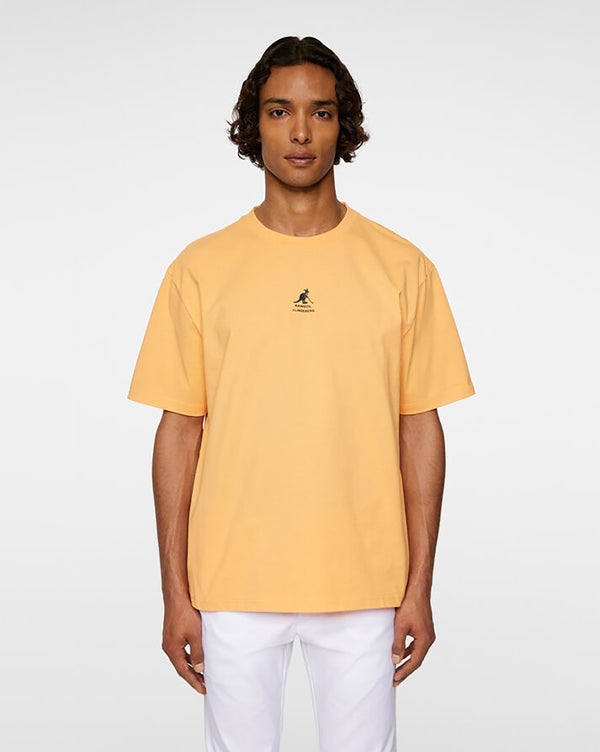 Kangol x J.Lindeberg Davie T-shirt T-Shirt Mock Orange