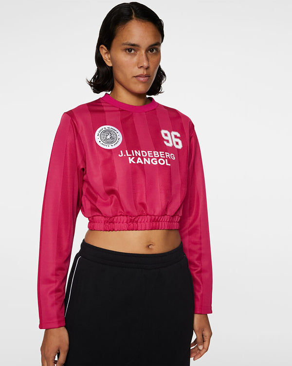 Kangol x J.Lindeberg Fiona Football Jersey Top Vivacious