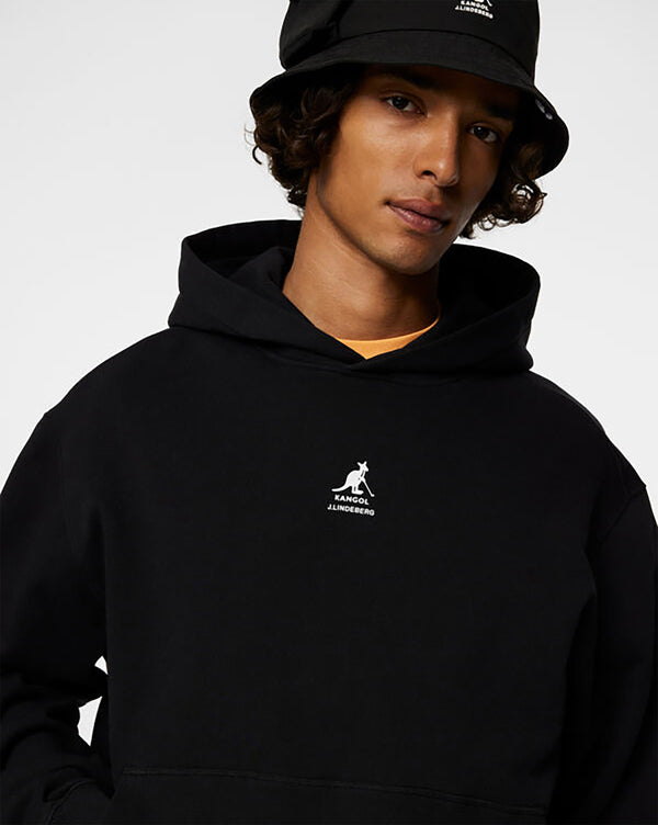 Kangol x J.Lindeberg Roberto Hoodie Hoodie Black
