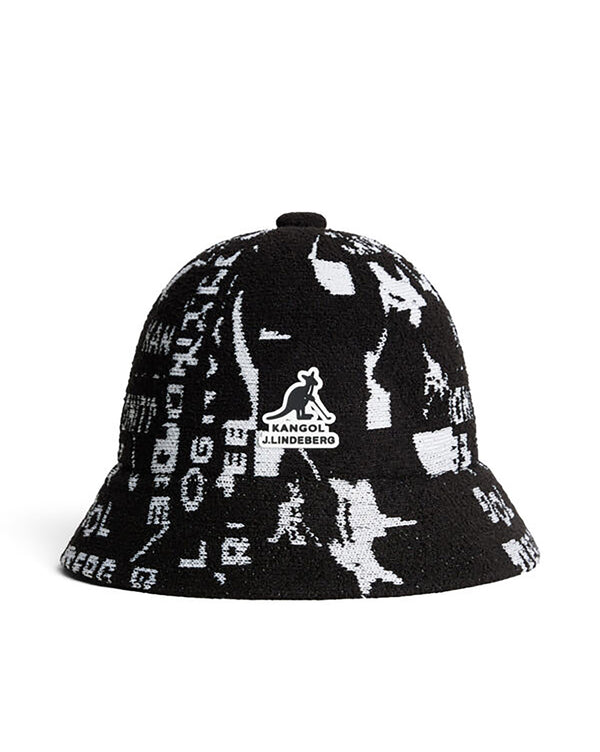 Kangol X J.Lindeberg Scarlett Jacquard Casual Hat Black