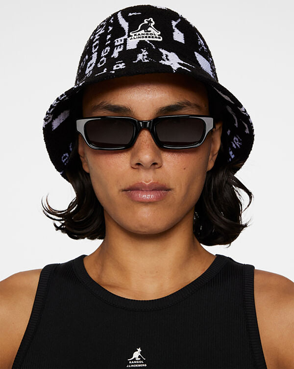 Kangol x J.Lindeberg Scarlett Jacquard Casual Hat Black