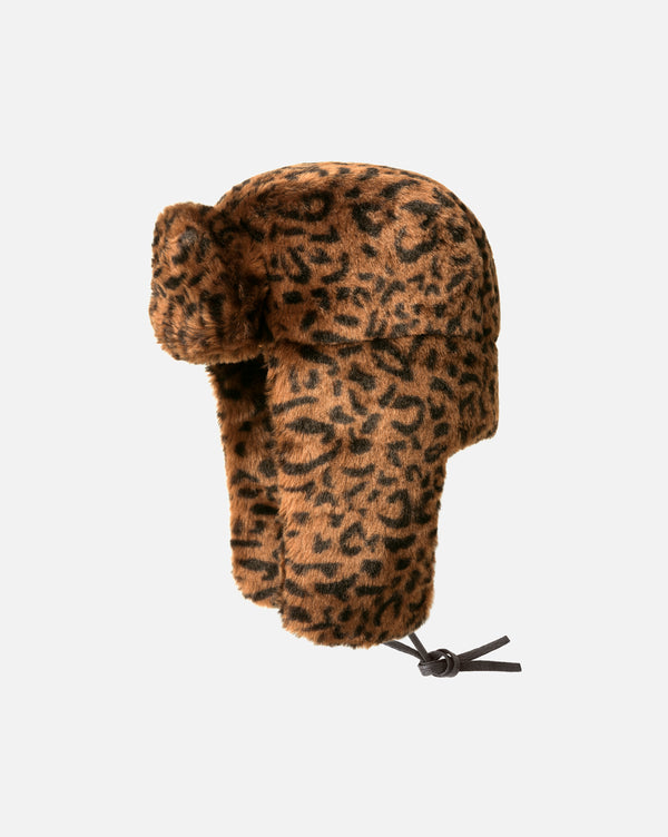 Leopard Trapper Hat Leopard