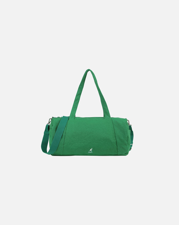 Run Club Canvas Duffle Bag Bag Green