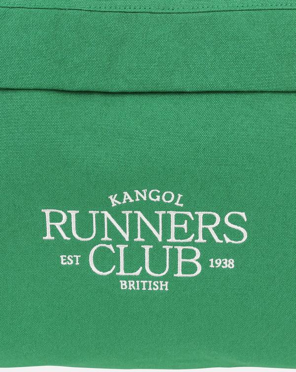 Run Club Canvas Oversized Tote Bag Bag Green