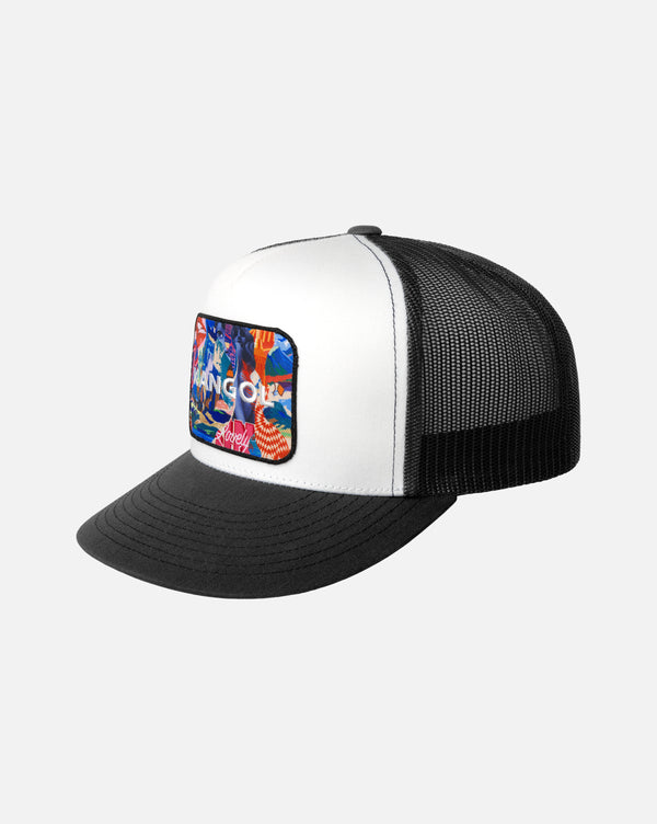 Tristan Eaton Fragmented Dreams Trucker Hat hat Black