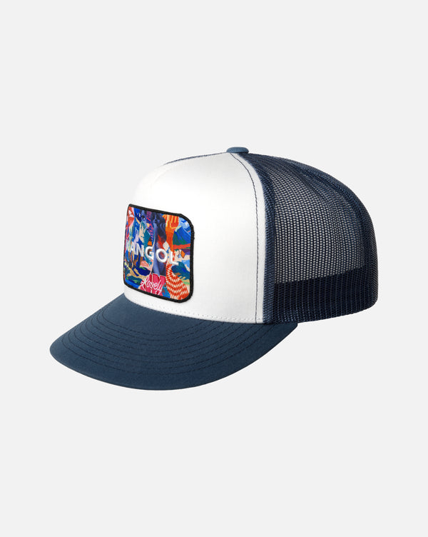 Tristan Eaton Fragmented Dreams Trucker Hat Navy