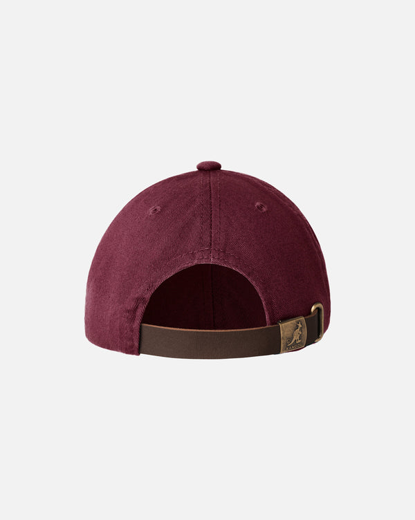 Washed Baseball Hat Cordovan