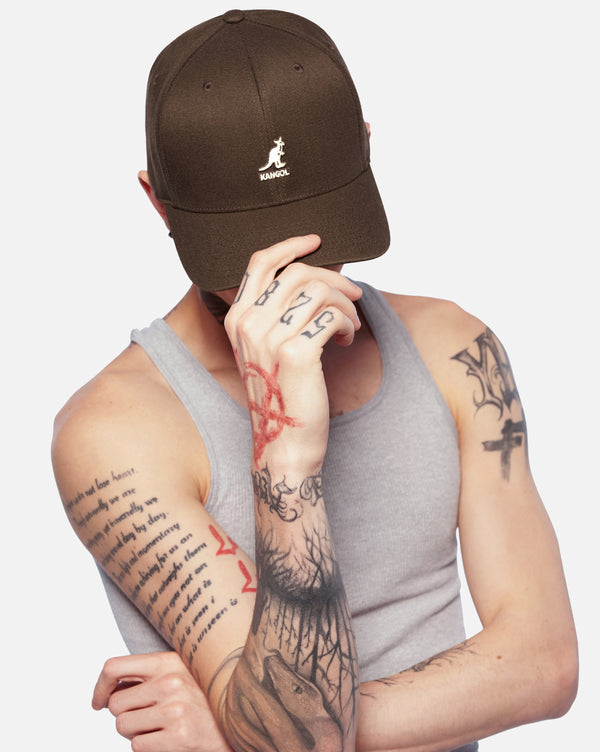 Wool FlexFit® Baseball Hat Fanfare