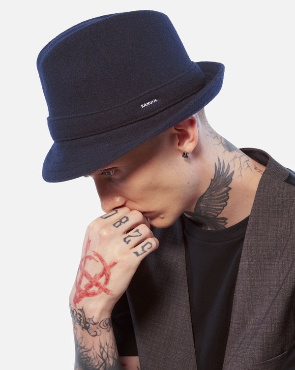 Wool Player Hat Black