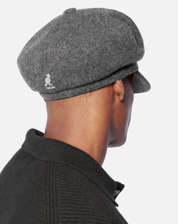 Wool Spitfire Hat Warm Grey