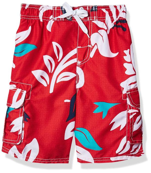 Kanu Surf Boys' Oahu Swim Trunks Black