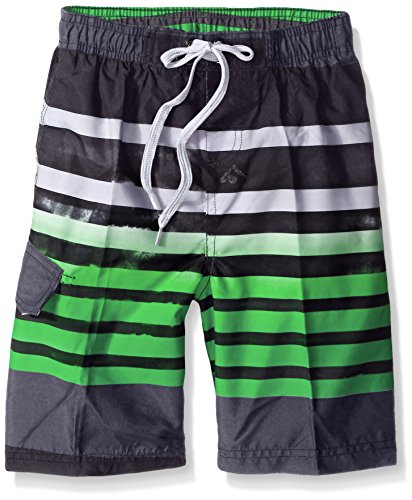 Kanu Surf Boys' Reflection Swim Trunks Aqua