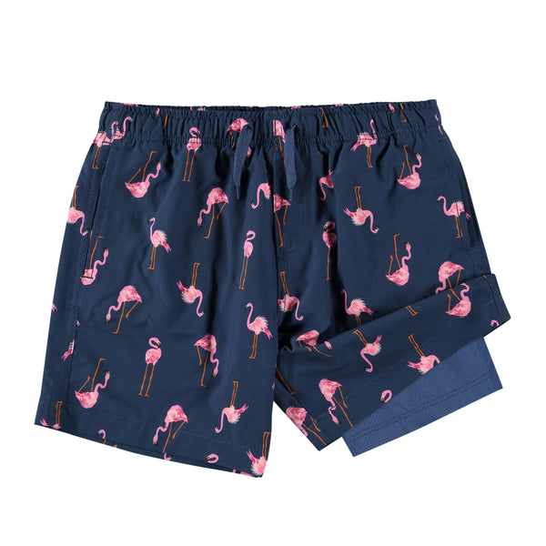 Kanu Surf Boys' San Diego Stretch Swim Trunks Aqua