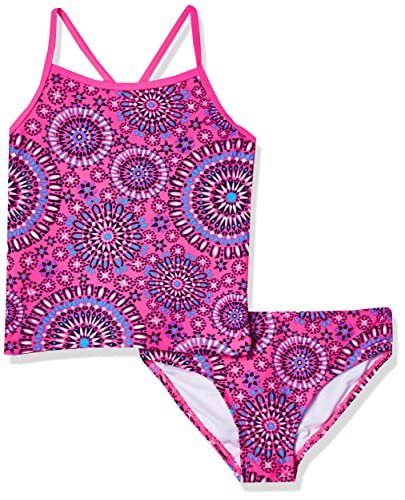 Kanu Surf Girls' Melanie Banded Tankini Purple