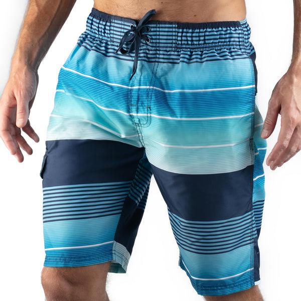 Kanu Surf Men's Echelon 9" Swim Trunks Black